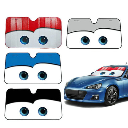 Cartoon Eye Reflective Windshield Sunshade for Front Window - AU Ship