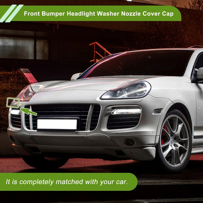 Washer Nozzle Cover for Porsche Cayenne Turbo (2003-2010) - Black Cap
