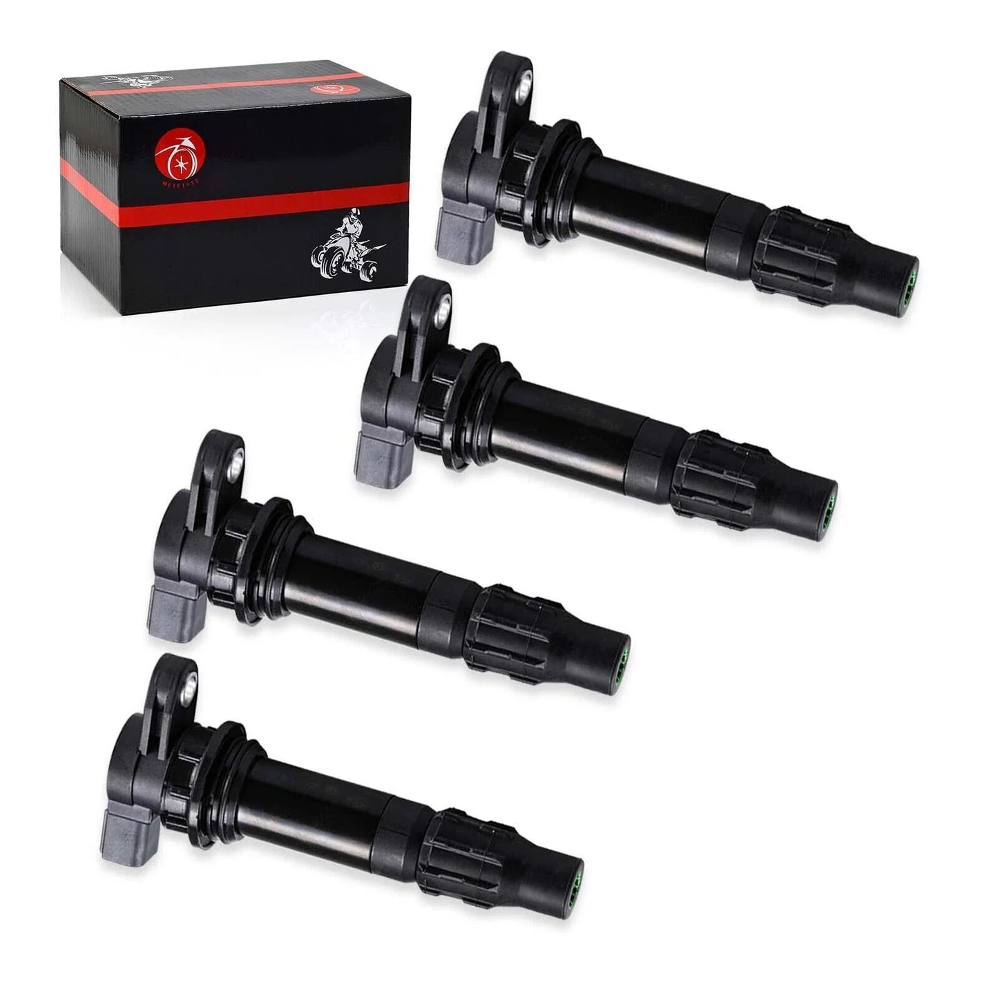 4PCS Ignition Coil for Yamaha Wave Runner FX1000 VX1100 Cruiser (1992–1999)