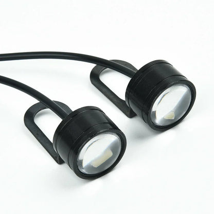 2 x 12V Motorcycle LED Spotlight Headlight Driving Front Light Fog Lamp for Motorcycle