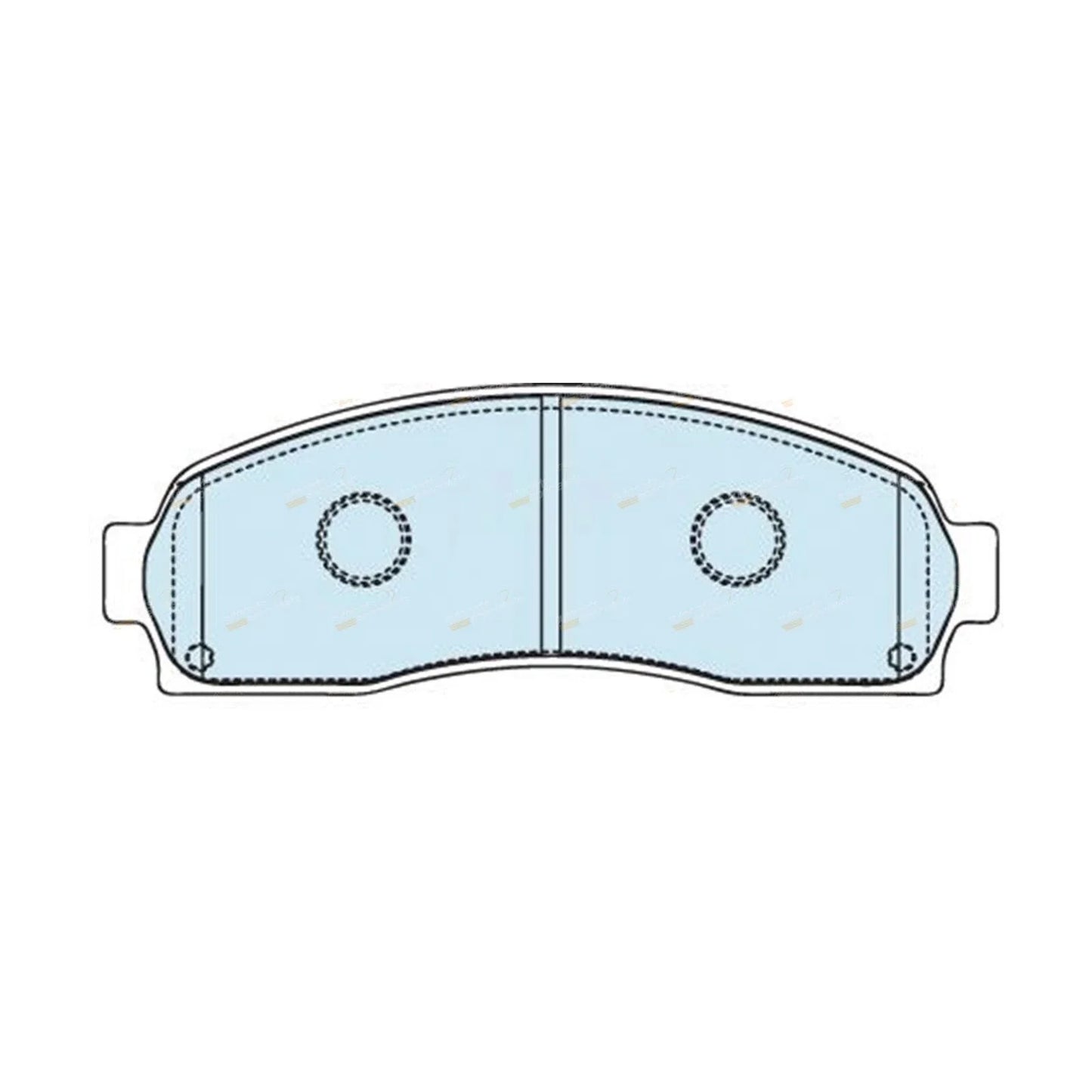 4wd Front Disc Brake Pads Set for Ford Explorer (2002 - 2005)
