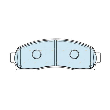 4wd Front Disc Brake Pads Set for Ford Explorer (2002 - 2005)