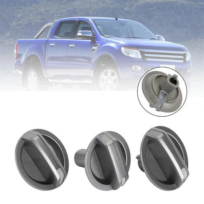 3 x Heater Fan Control Knob Switches for Mazda BT-50, Ford Ranger (2005-2011)