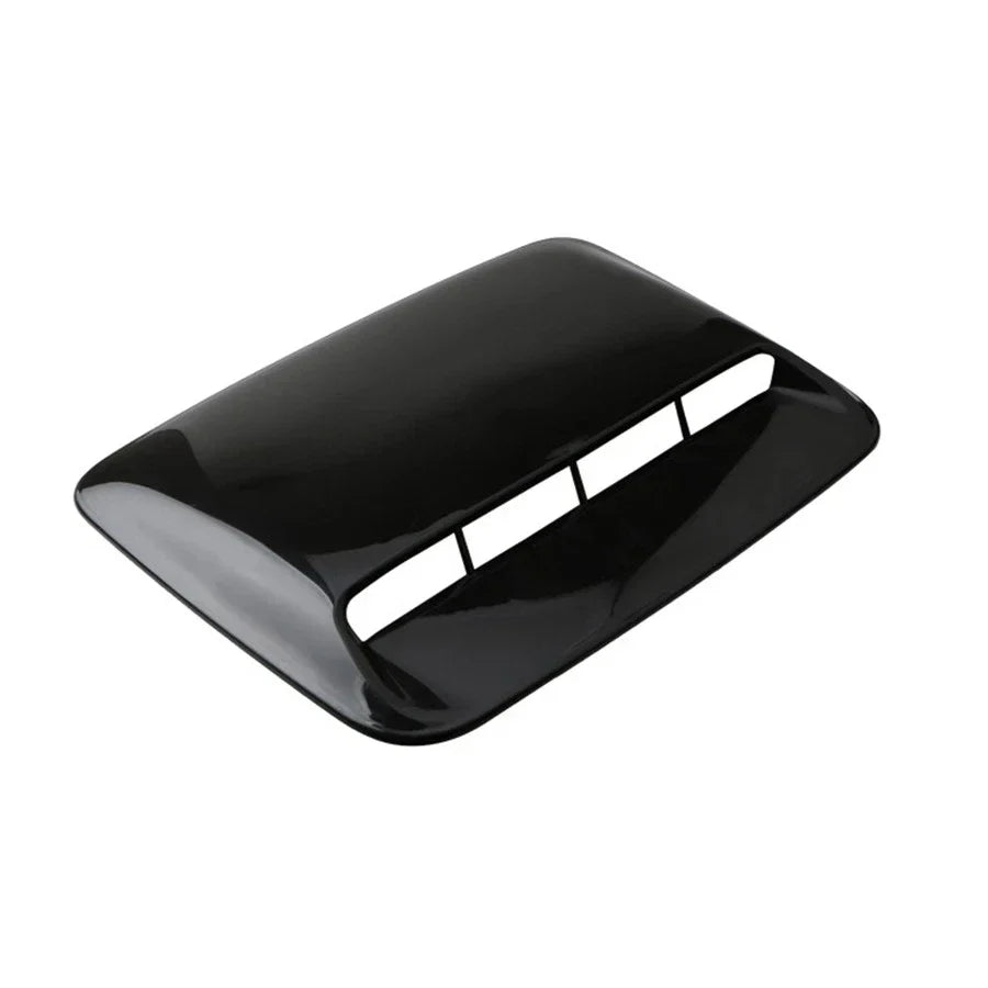 Glossy Black Air Flow Intake Hood Scoop Vent Cover for Universal Car