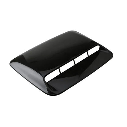 Glossy Black Air Flow Intake Hood Scoop Vent Cover for Universal Car