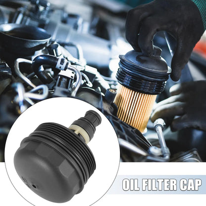 Oil Filter Cap Assembly Housing for BMW E46 E60N E61N E81 E82 (1998 - 2013)