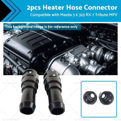 Heater Hose Connector for Mazda 3, 6, 323, RX-7, Tribute, MPV (2004-2013)
