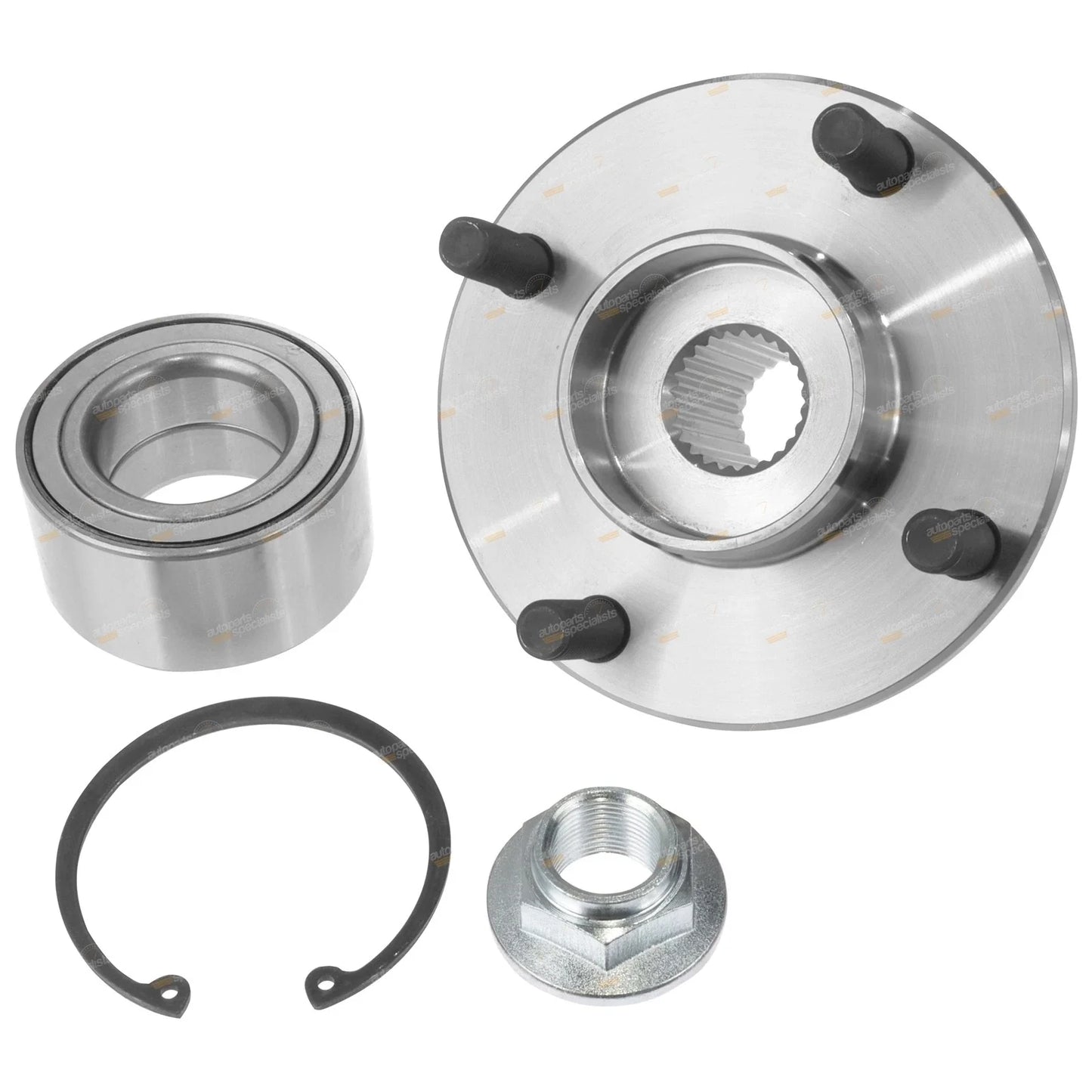 Front Wheel Bearing Hub Assembly for Ford Fiesta ABS Hatch (2004-2008)