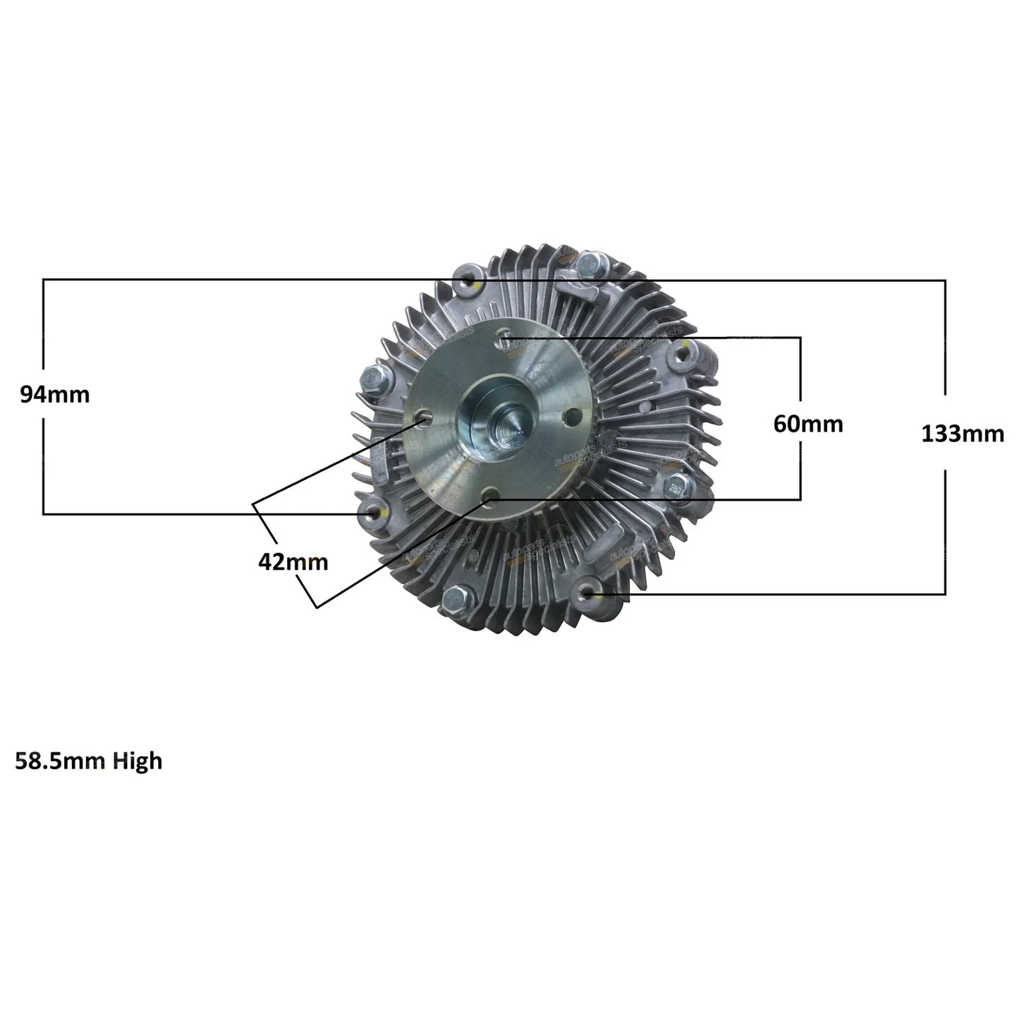Viscous Fan Clutch for Ford Maverick (1991-1994)