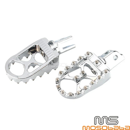 MX Wide Fat Foot Pegs for Harley Breakout, Fat Bob FXBB, FXBR, FXBRS, FXLR (2018-2023)
