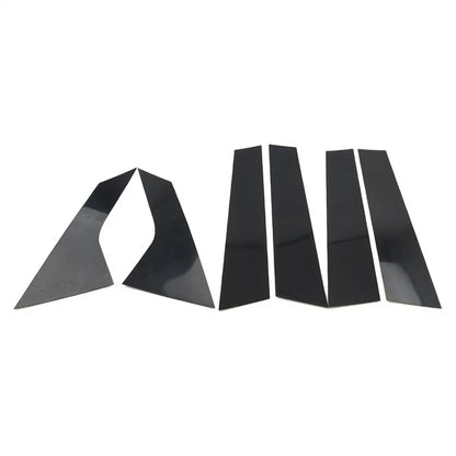 6 x Glossy Black Door Window Trim for 2021-2023 Hyundai Elantra