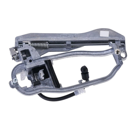 4pcs Front LH+RH Chrome Outer Door Handle and Carrier for BMW X5 (2000–2007)
