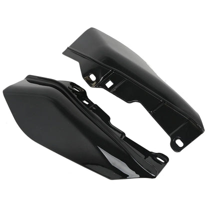 Black Mid-Frame Air Deflectors for Harley Touring Road Street Glide (2009-2023)