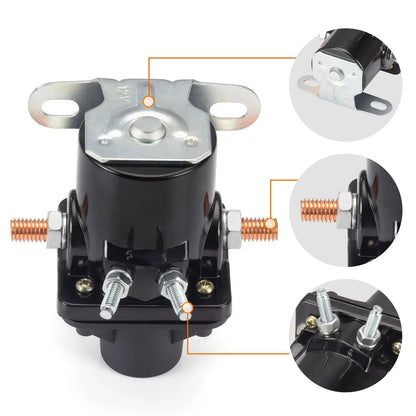 Battery Disconnect Relay 100A w/ Screws for Unknown Vehicle