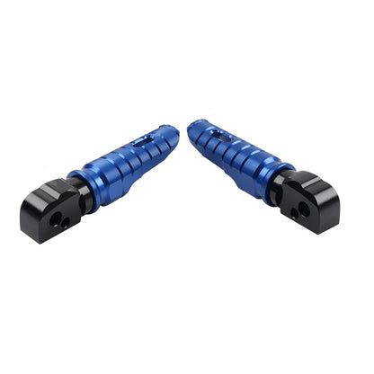 Blue Rear Passenger Footrest Pegs for BMW G310GS G310R (2017-2024)