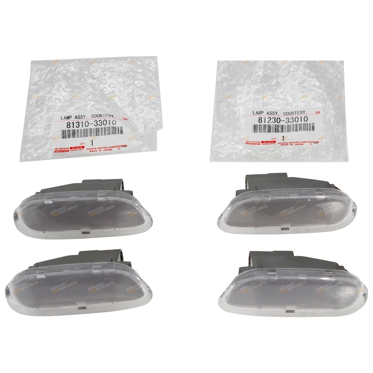 Door Lamp / 4 x / Door Lamps for Toyota Prado 120 Series (2002–2009)