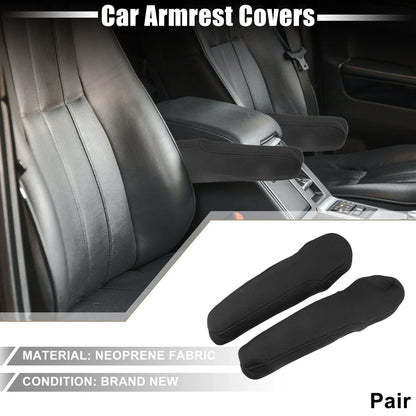 Car Armrest Covers for Honda Odyssey (2012-2017) - 1 Pair, Black