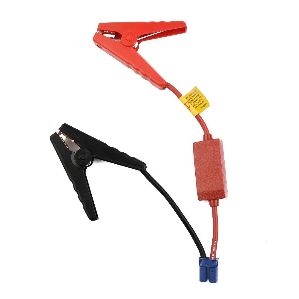 Portable-12V Car Jump-Starter Clamp Battery Booster-Leads