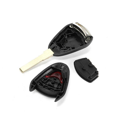 Black Key Case 3-Buttons for Porsche 911 997 987
