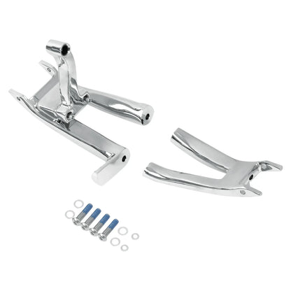 Chrome Rider Floorboard Footboards Bracket for Harley Softail Deluxe (2018-25)