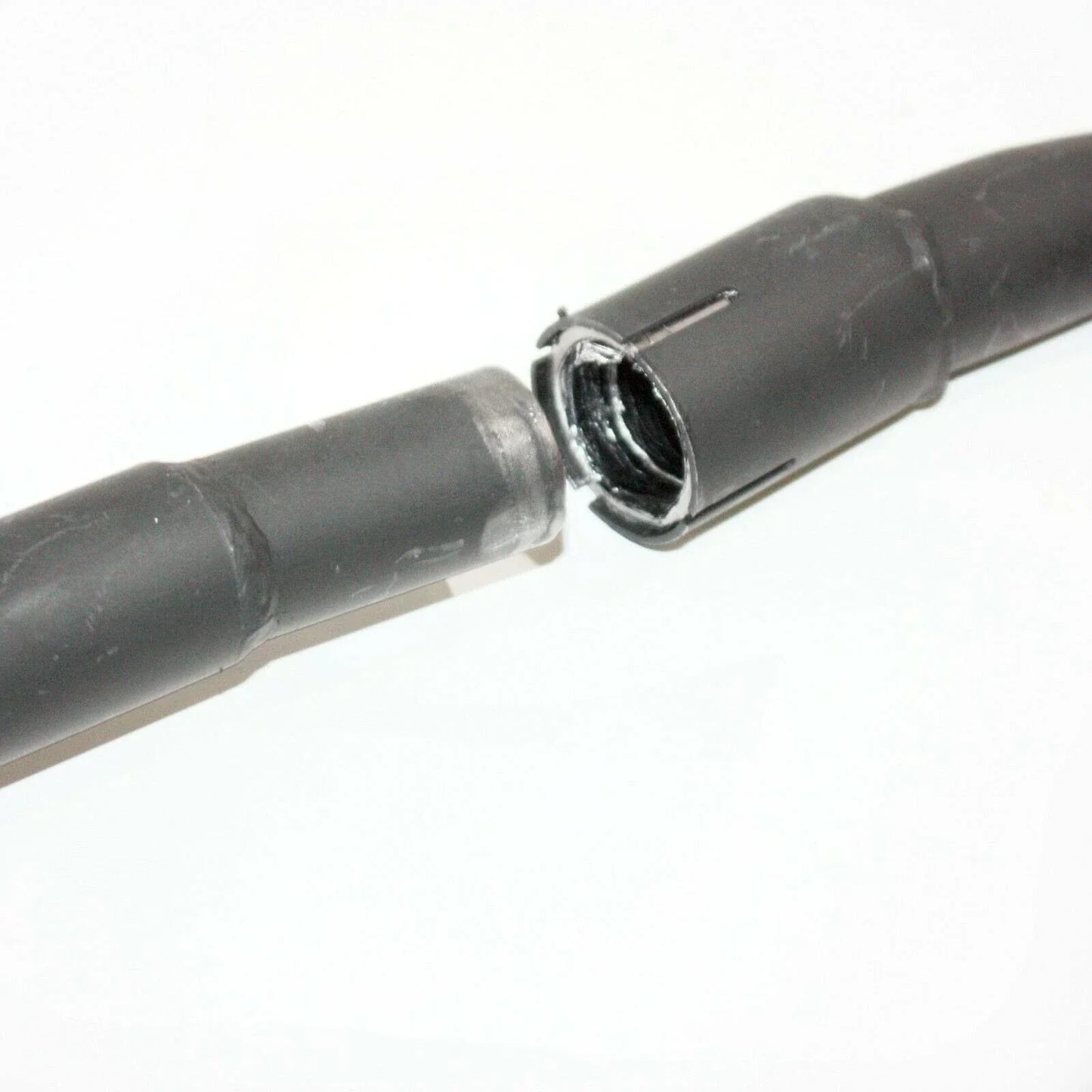 Blue Alloy Twin Exhaust Pipe Mufflers for 250cc Hummer Style ATV