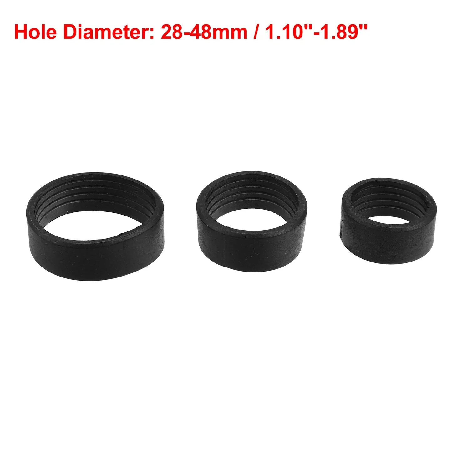 Universal 28mm-48mm Air Filters for Honda Motorcycle - Black