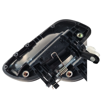 Rear Left Outer Door Handle Smooth Black for Hyundai Elantra (2000–2006)