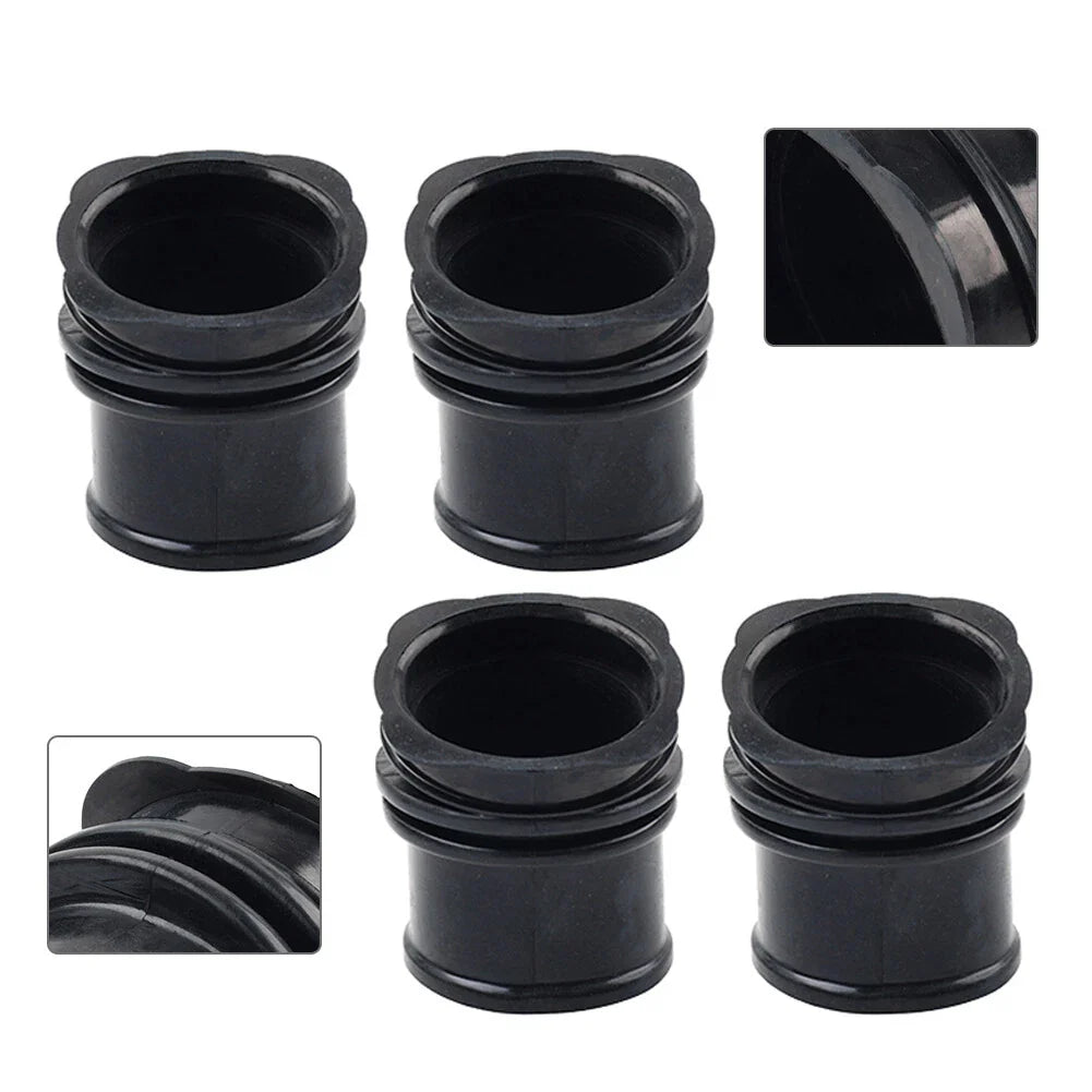 4x Carburetor Intake Manifold Boot for Yamaha FZR250, FZX250 (1986-1988)