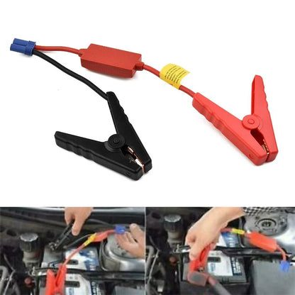 Portable-12V Car Jump-Starter Clamp Battery Booster-Leads