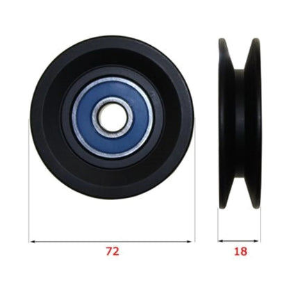 A/C Drive Belt Pulley 13A for Toyota Hilux Surf KZN185 (1995–2000)