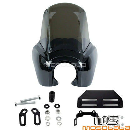 Windshield Bracket for Harley Softail Low Rider S FXLRS (2020-2022) Black