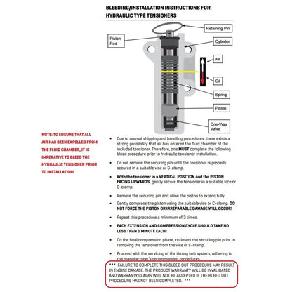 Hydraulic Tensioner / 5VZ-FE V6 for Toyota 4Runner