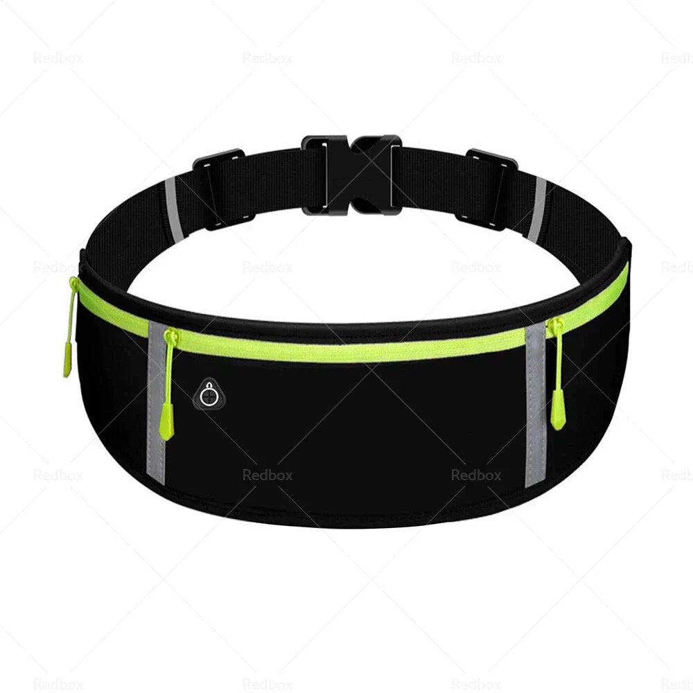 Waterproof Bum Bag with Reflective Strip for Hiking & Running