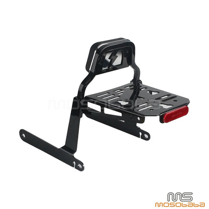 Low Profile Sports Sissy Bar for Dyna Wide Glide FXDWG 2006-2009, 2015-2017