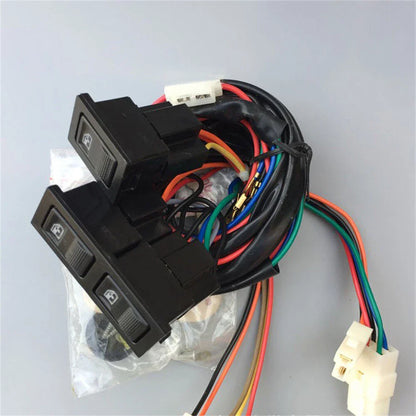 3 x Button Switch Kit for Car Door Power Window Control 12V (Fits Most Models)