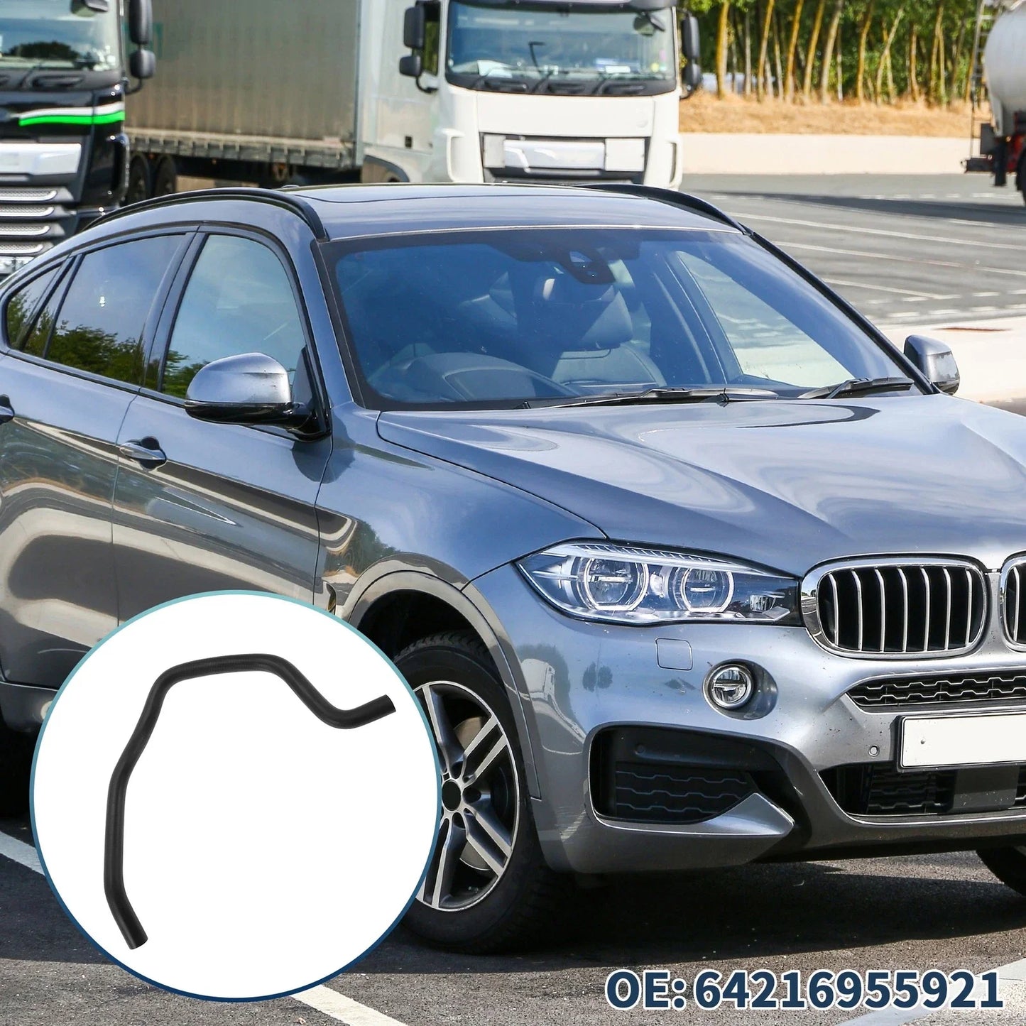 Heater Hose for BMW X6 (2008-2019), BMW X5 (2007-2018)