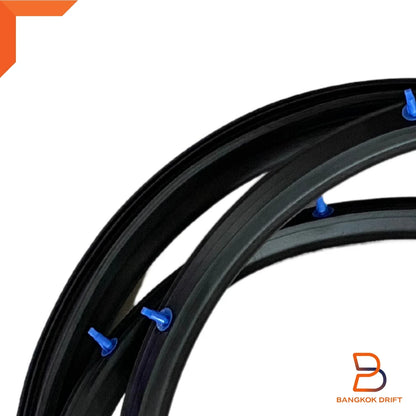 Front & Rear Door Rubber Seal Weatherstrip for Toyota Corolla ZZE Altis (01-08)