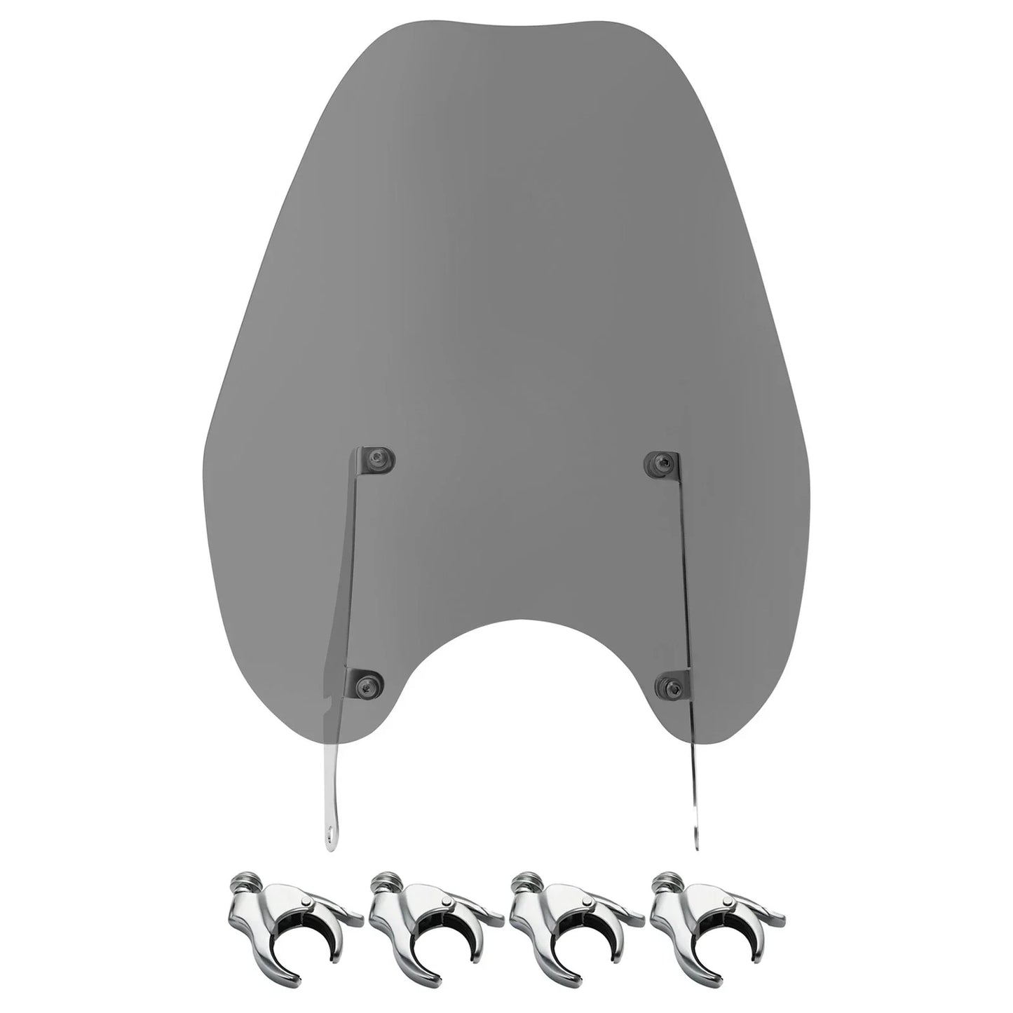 Windshield Bracket & 49mm Clamps for Harley Street Bob FXBB FXBBS (2018-2025)
