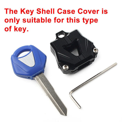 Gold CNC Motor Key Shell Case Cover for Yamaha MT09 MT07 MT10 FZ07 FZ09 FJ-09 (2014-2023)