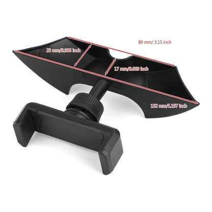 Black Phone Holder Mount for BMW MINI Cooper F54 F55 F56 F57 (2014-2023)