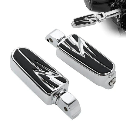 Chrome Passenger Pegs for Harley Softail Heritage Classic (2018-2025)