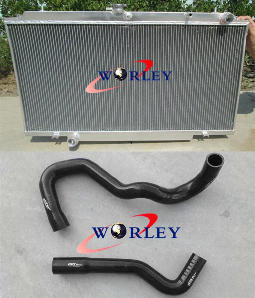 Aluminum Radiator & Hoses for Nissan GU Patrol Y61 Diesel 4.2L Turbo (2000-2016)