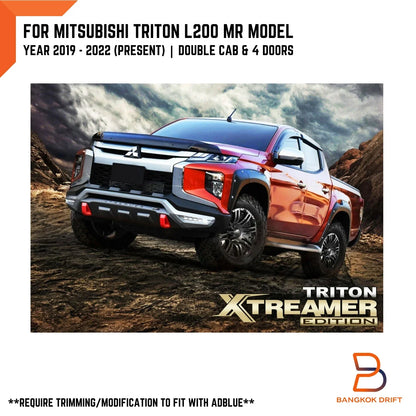 Fender Flares for Mitsubishi Triton Ute 2019-2023