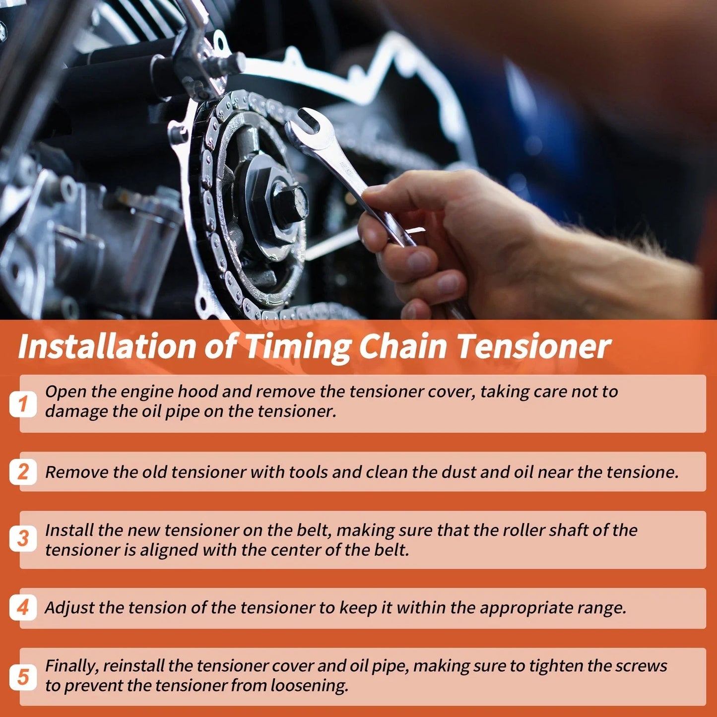 Timing Chain Tensioner for CADILLAC CTS (2016-2017) 1 x Piece