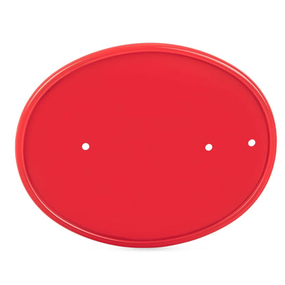 Red Front Side Number Plate for Honda Z50R (1974–1987)