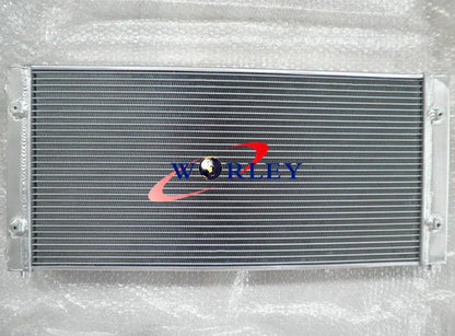2 Row Aluminum Radiator & Fans for VW Golf MK3 1993-1999