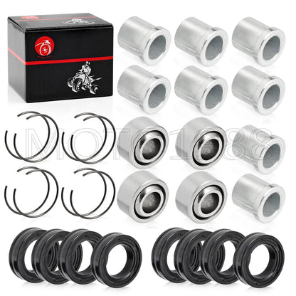 2 x Front Lower/Front Upper A-Arm Bushings for Honda TRX450ER (2006–2014)