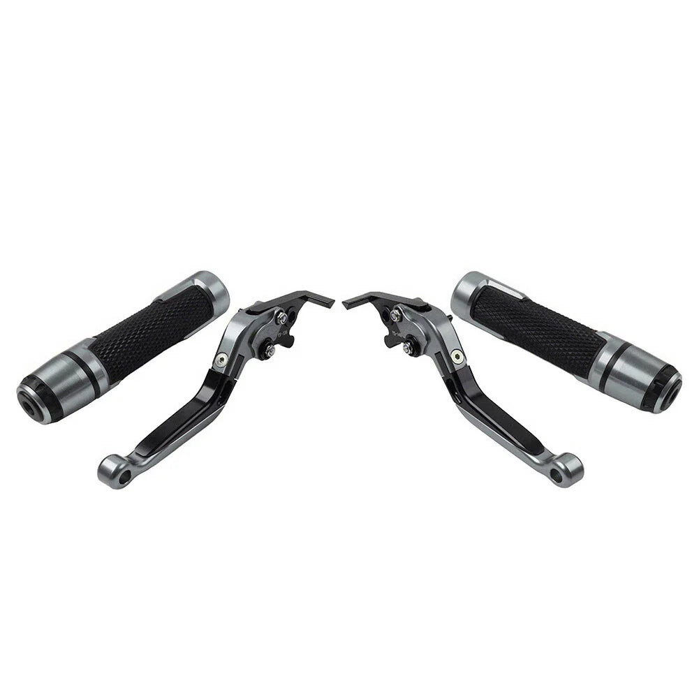 Extendable Brake Clutch Levers & Handlebar Grips for Suzuki GSXR750