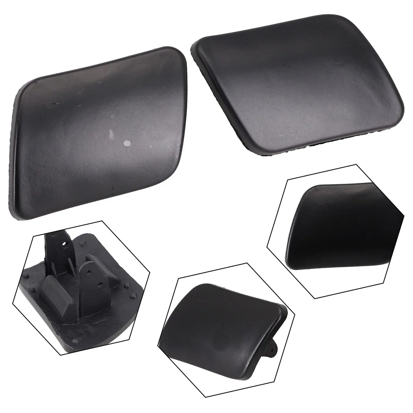 2 x Headlight Cleaning Cover Left Right for Golf 4 IV (1997–2006)