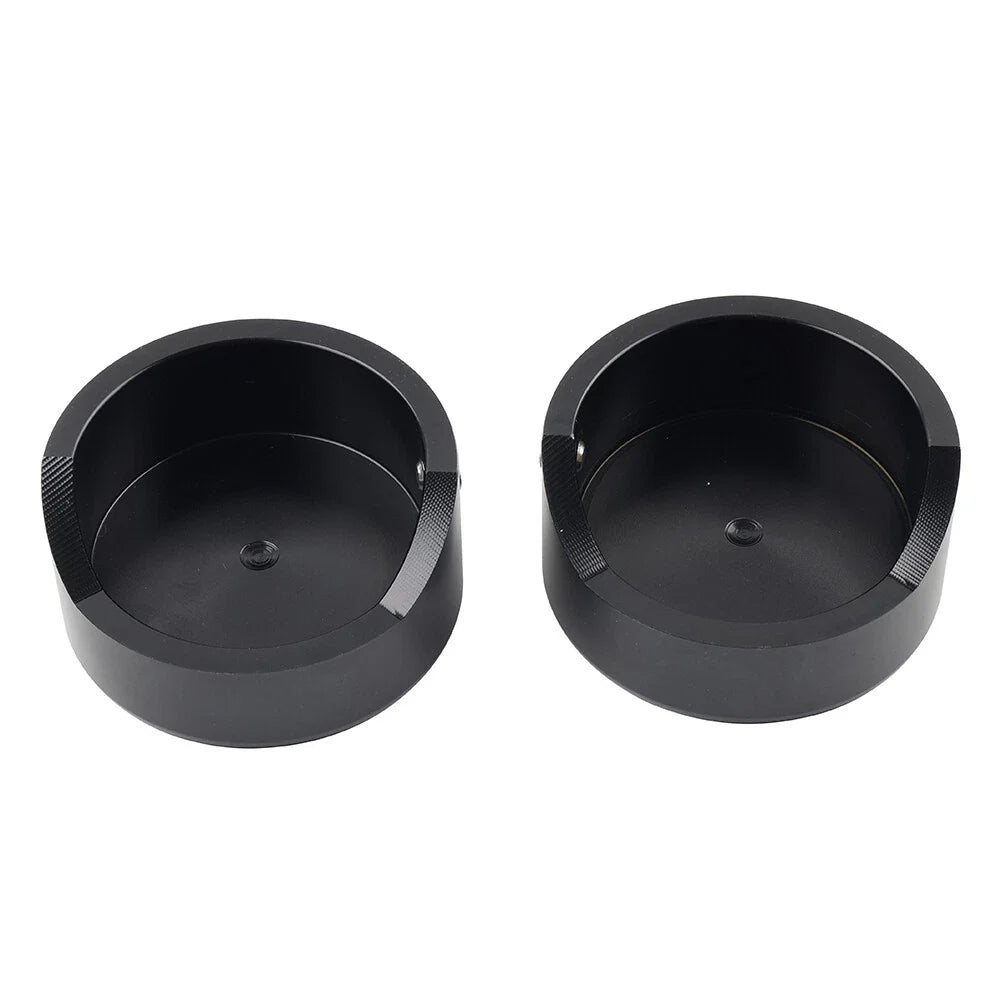 Black CNC Upper Fork Caps for Harley Softail Breakout FXBR FXBRS (2018-2023)